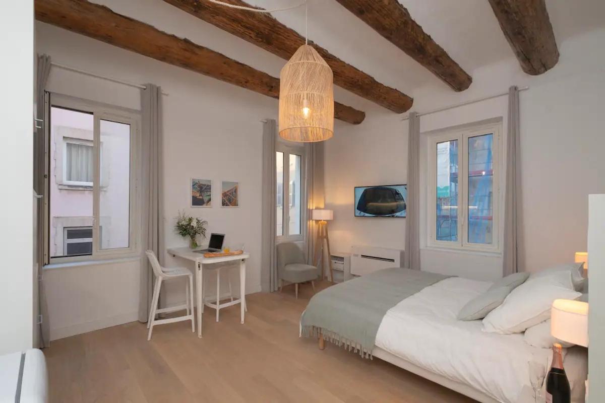 Design Suite Vieux Port Appartement Tout Equipe Climatise Marsella Exterior foto